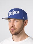 Бейсболка 47 BRAND арт. B-NSHSC12WBP-RY Los Angeles Dodgers MLB (синий)